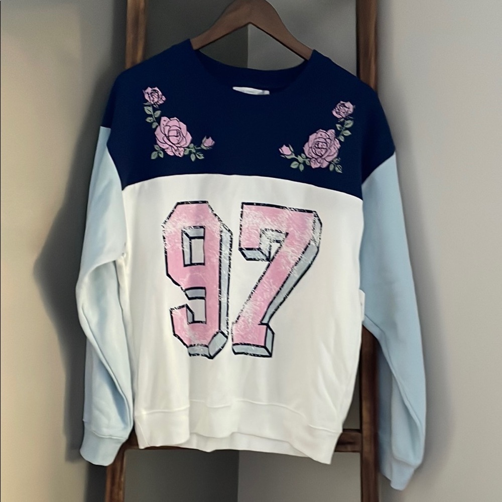 Altar’d State Floral Graphic Sweatshirt with 97